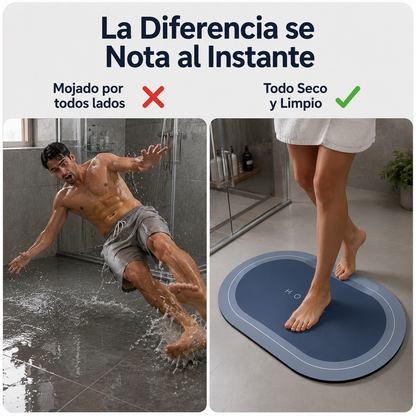 🚿 DryStep Home - Tapete Absorbente de Secado Rápido para Ducha