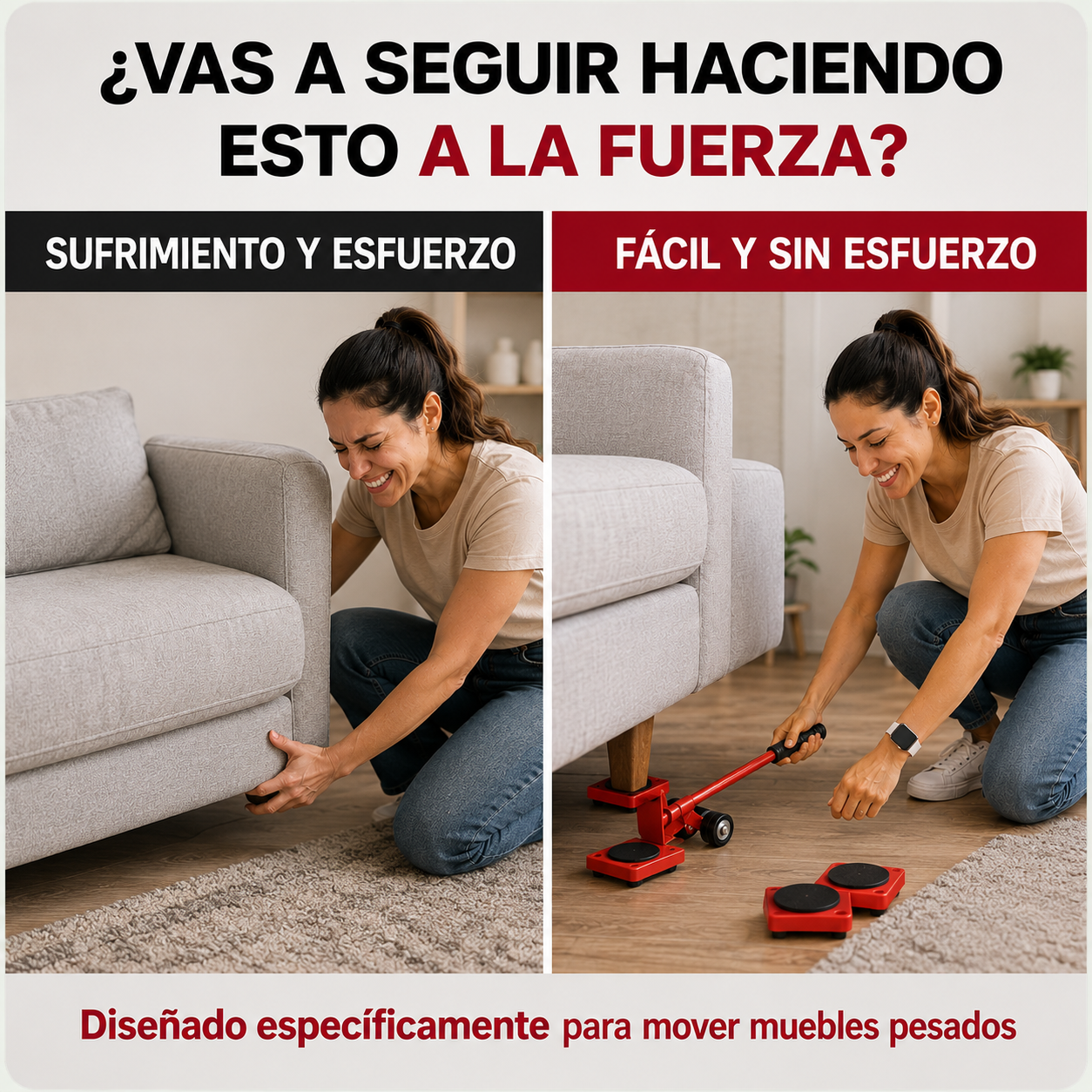 🛋️ Kit MueveFácil Pro™ - Mueve muebles sin esfuerzo ni ayuda