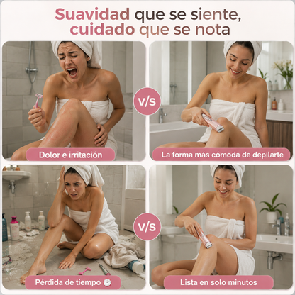 ✨ SilkTrim™ – Rasuradora Femenina Inteligente - La Forma Más Rápida Y Suave De Depilarte.