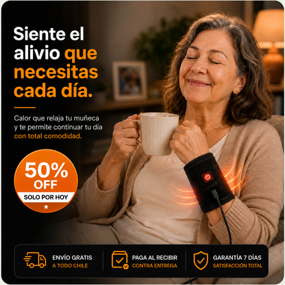 ✨ ThermoCare™ | Muñequera Térmica para Regalar🎁