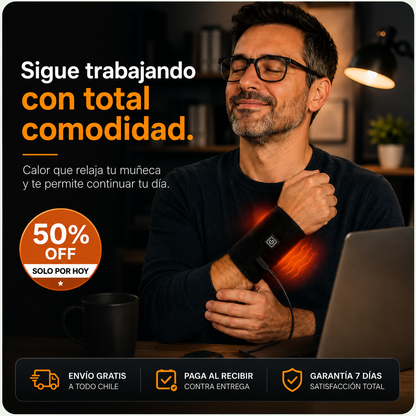 ✨ ThermoCare™ | Muñequera Térmica de Alivio para Túnel Carpiano
