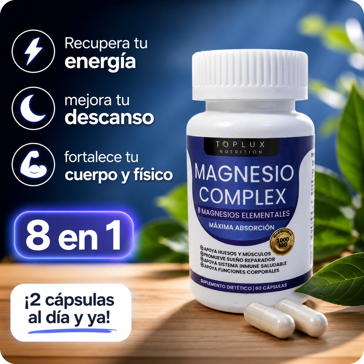 Magnesio Complex - El Cambio que Tu Cuerpo Estaba Esperando