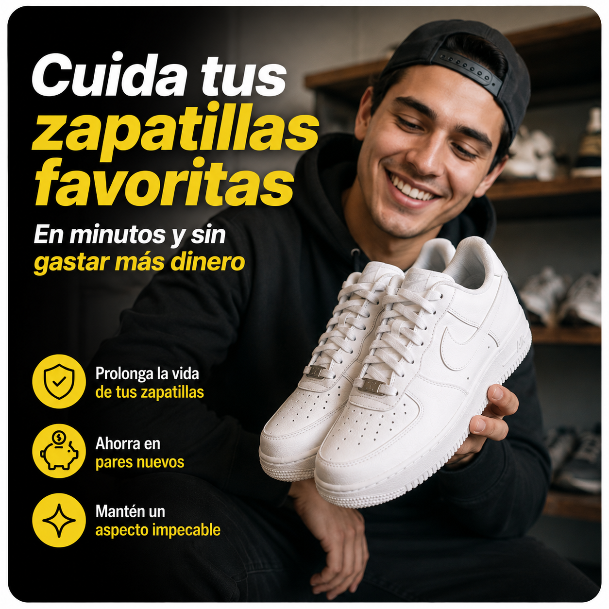 👟 SneakCare™ – Dales una Nueva Vida - Kit de Limpieza Premium Zapatillas