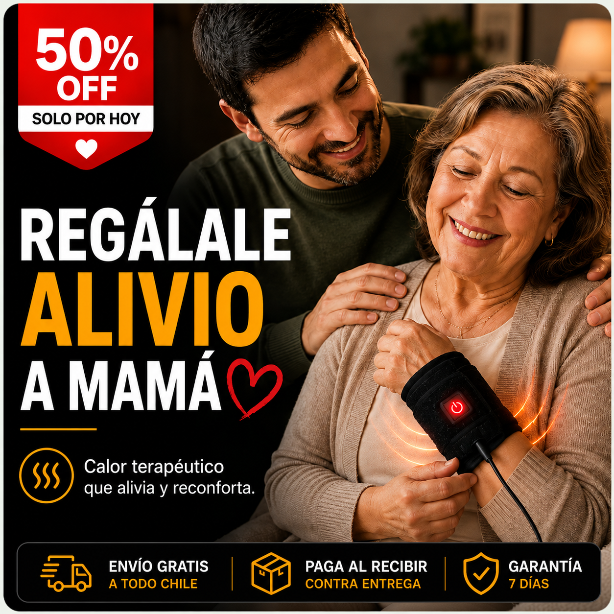 ✨ ThermoCare™ | Muñequera Térmica para Regalar🎁