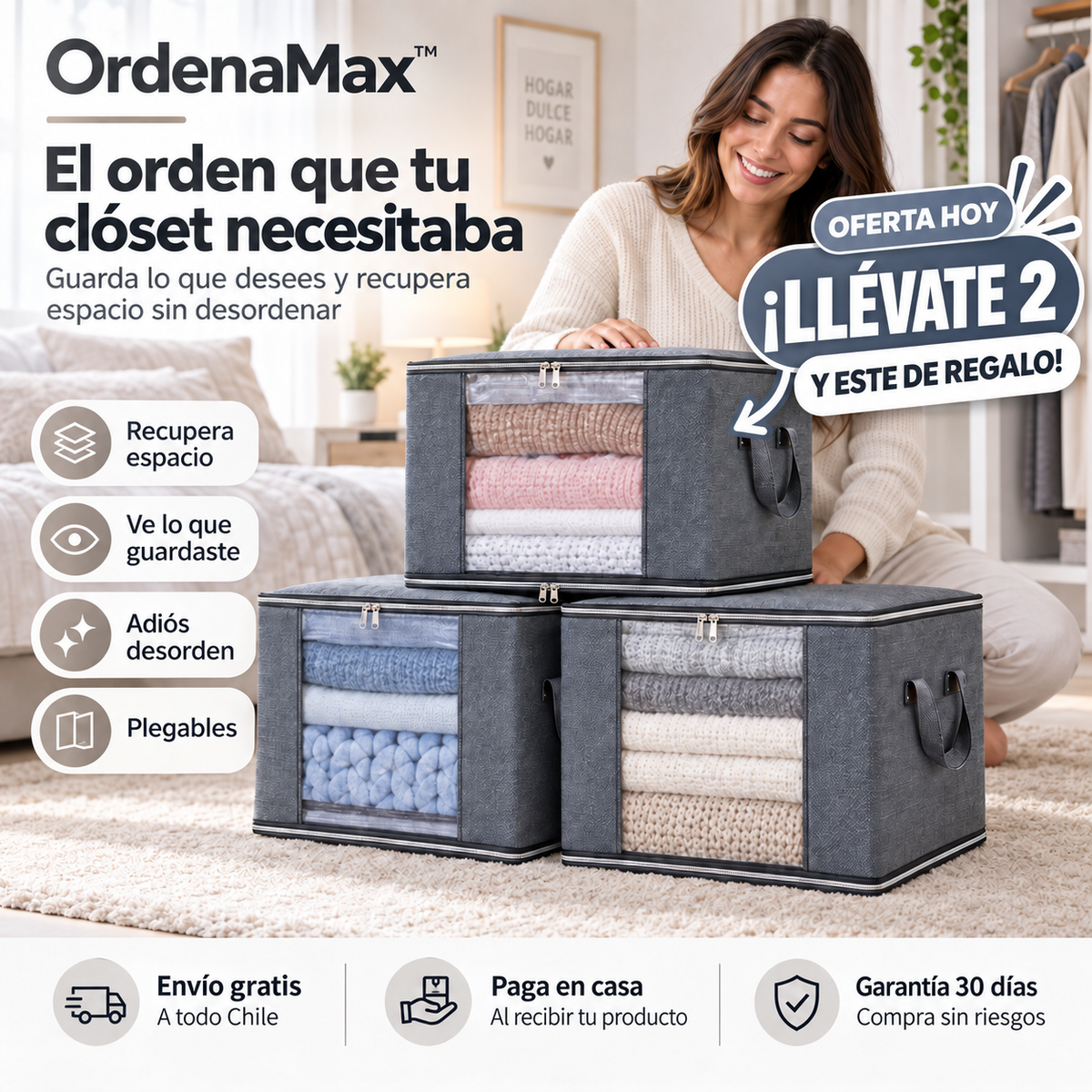 OrdenaMax™ – Más Espacio, Menos Desorden
