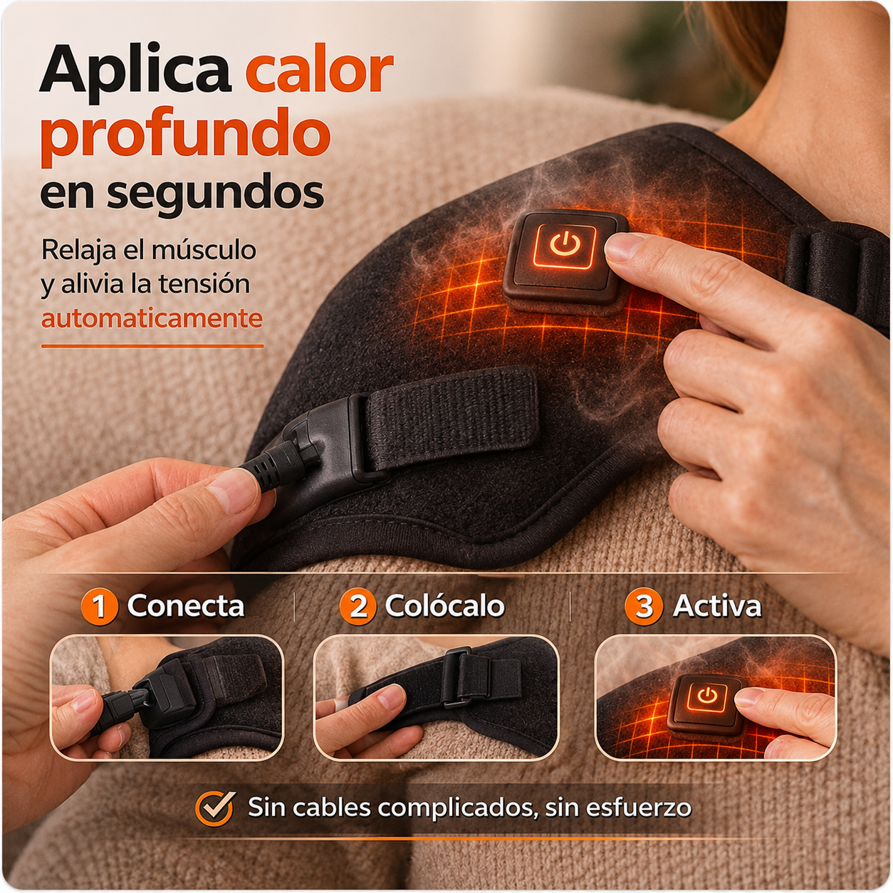 ✨ ThermoRelief™ – Alivio profundo para el dolor de hombro